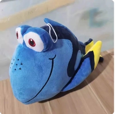 Doll Aquarium Doll Rag – Oyuncaq yastıqlar - clownfish-blue-25cm-120g