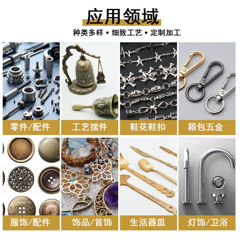 黄铜铸造铜工艺品摆件铜浇铸非标铜质零配件精密铸造加工|undefined