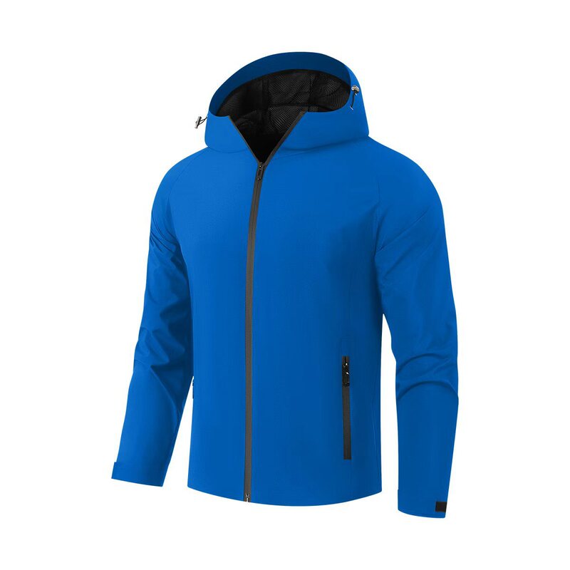 2026 New Style Simple Solid Color Men's Windproof Hooded Jacket, Lightweight Breathable Mountaineering Jacket, Versatile Top 2026 New Style Simple Solid Color Men's Windproof Hooded Jacket, Lightweight Breathable Mountaineering Jacket, Versatile Top
