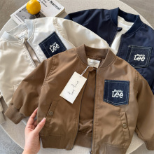 童装上衣男童夹克衫韩版儿童外套秋季新品宝宝衣服外穿一件代发潮