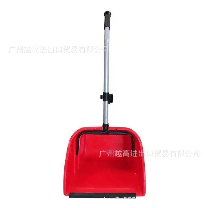 Large Plastic Giant Commercial Metal Handle Lobby Dustpan Large Size Garden Dustpan Plastic Outdoor Dustpan