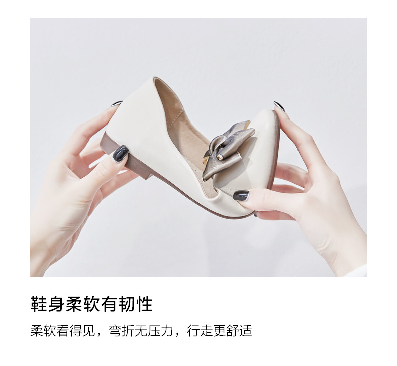 Sandal nữ quai chữ V đế bệt mũi bít phong cách Hàn Quốc — AH168 Màu mơ chi tiết 11