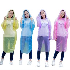 メーカー卸売 厚手プルオーバータイプ 特大サイズ 使い捨てレインコート 景勝地 アウトドア 防水 ポータブル カード型レインポンチョ