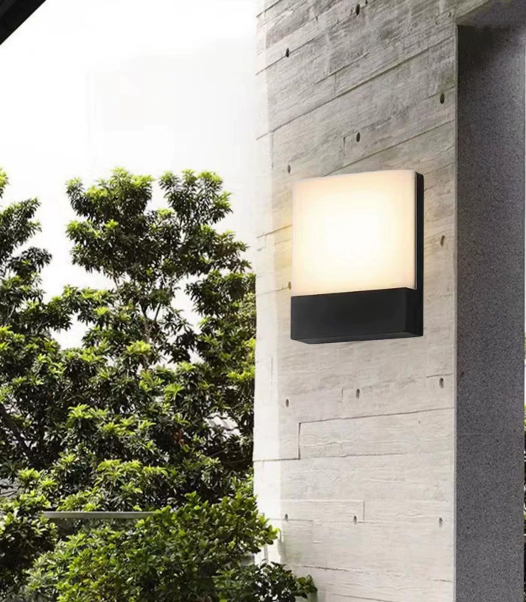 Простой светодиодный телевизор доска открытый настенный светильник сад вилла двор коридор водонепроницаемый проход лестничный светильник трансграничный эксклюзивный