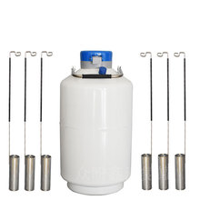 6升液氮低温容器 液氮罐 液氮桶用于制作液氮冰激凌 冒烟冰激凌
