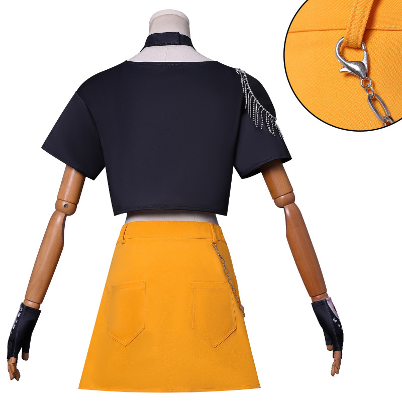 マンドゥー魔女狩りミラコス服 K-POP 魔女狩り K-POP スーパースターミラ COS アニメパフォーマンス服|undefined