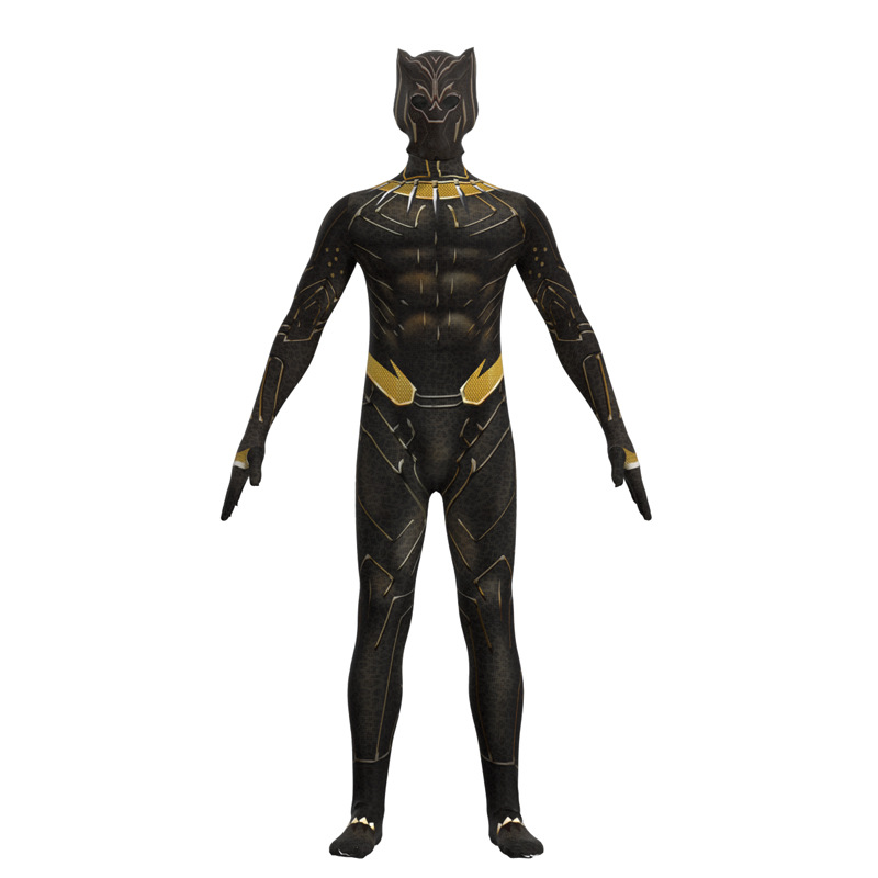 Disfraz de cosplay de Hongbo Mingchuang, traje de Halloween para actuaciones en escenario, disfraz de Pantera Negra para juegos de rol.