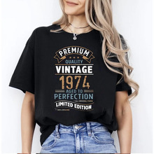 ���羳ŷ�롿Mens luxury tshirt Vintage Year 1974 - Limited