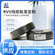 鴻蒙生產3*1.5平方rvv軟護套線纜家用電器儀表電源線弱電線控制線