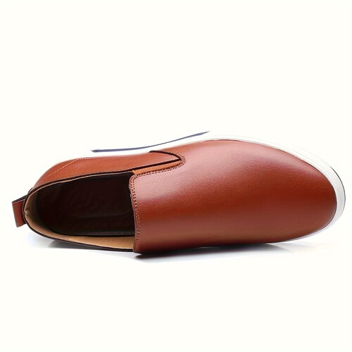 men's Navy Blue Slip On Loafers Casual Stylish Low Top