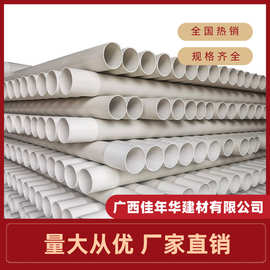 广西贵港PVC排水扩口农用管给水管200 400 500打井管灌溉量大优惠