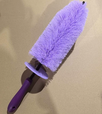 Car cleaning tools wash brush, car detailing tool - lavender-purple-large-4510cm-blister-pack-car-wash-brush