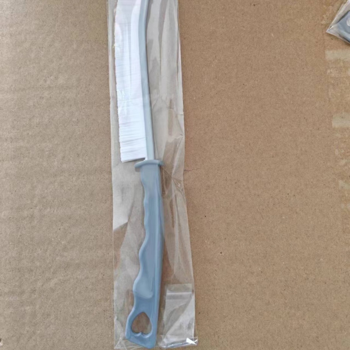 회색 손잡이와 검은 머리카락(OPP 포장)