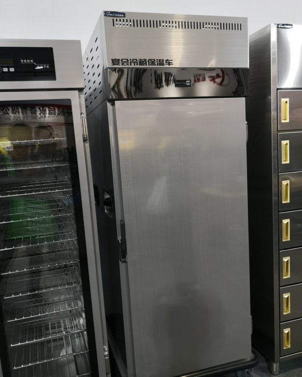 Hospital Hogar de Ancianos banquete aislado coche de comida Coche de entrega de comida aislado de dos puertas