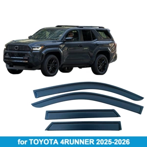 Suitable for Toyota Toyota 4Runner 2025-2026 Rain Shield Deflector Rain Eyebrow Thickened Light-Transmitting