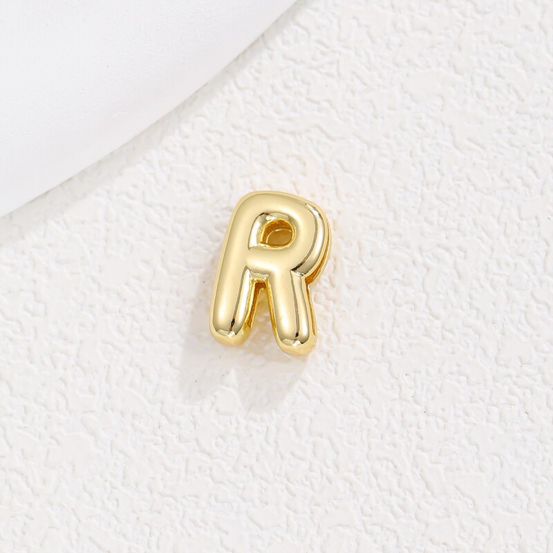 AS ジュエリークロスボーダー temu ホット販売 26 英字 diy ブレスレット 10 ミリメートル時計ストラップ金メッキ文字卸売|undefined