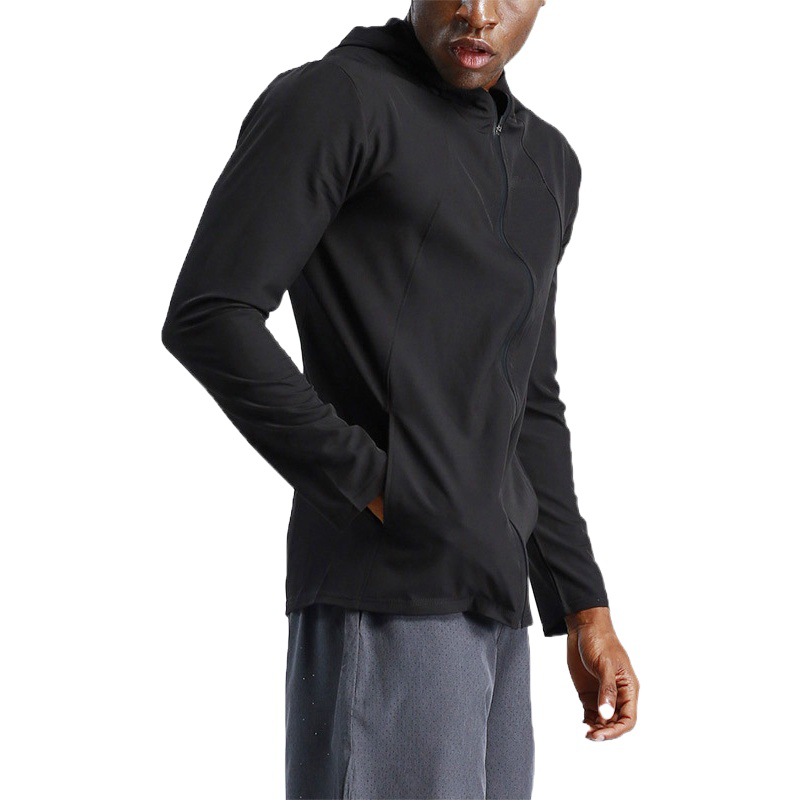 nba Casual Quick-drying Fitness Running Sports Jacket Men's Hooded Outdoor Football Woven Jacket Men's Top