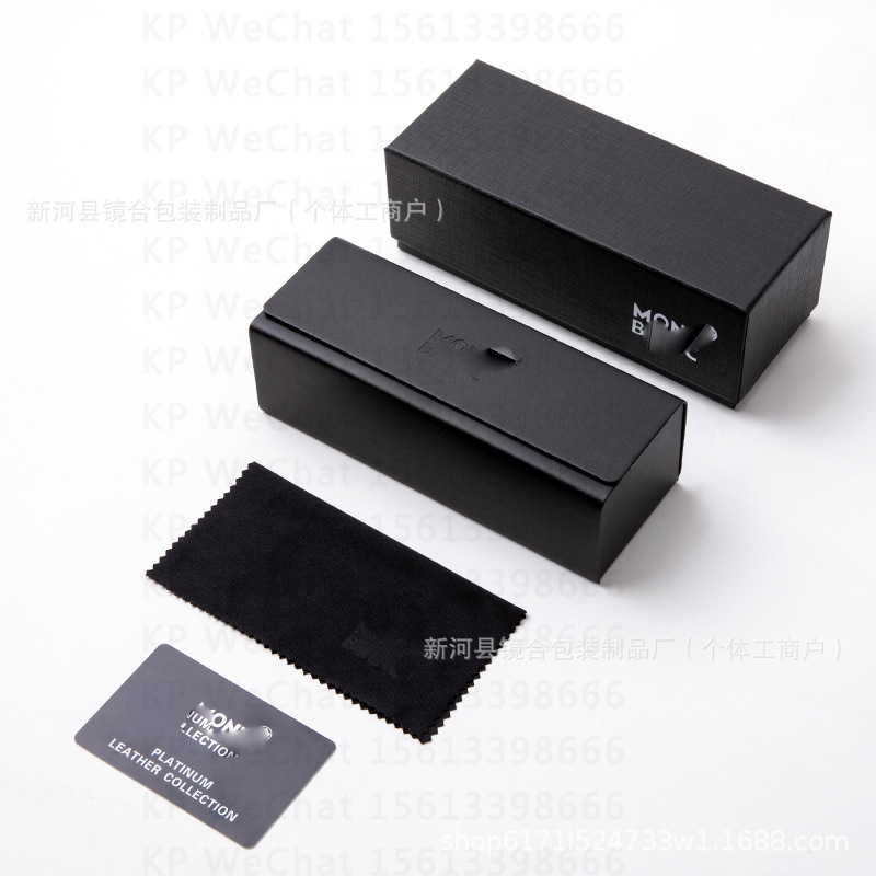 Spot al por mayor nueva caja de gafas de marca de alta gama de moda caja de gafas de sol de alta gama caja de embalaje completa