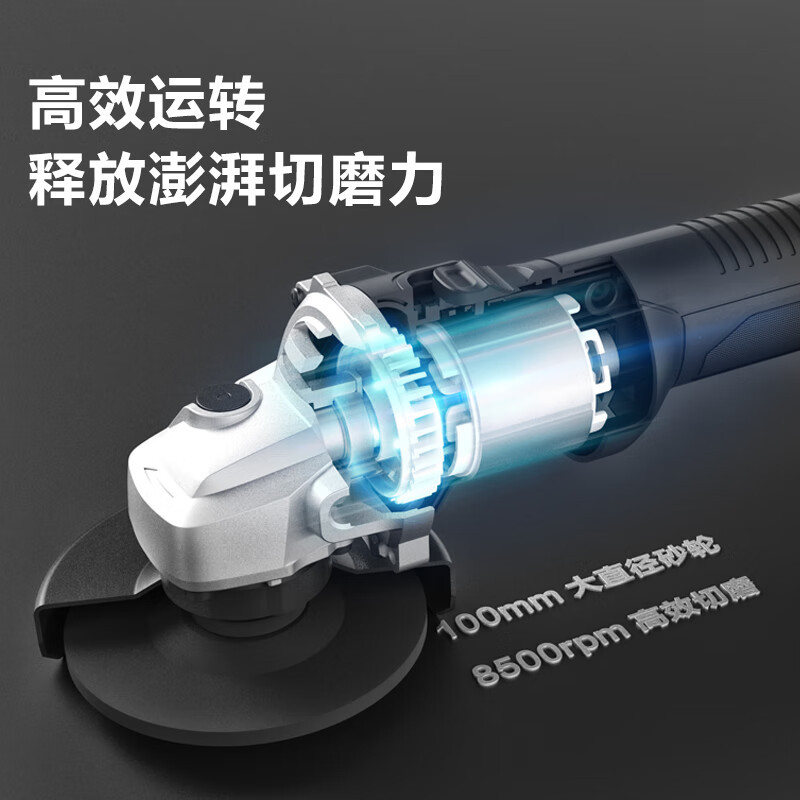 WIX 20V sin escobillas molino de ángulo de litio WU805 (4.0 doble eléctrico) recargable máquina de pulido y corte eléctrico mano