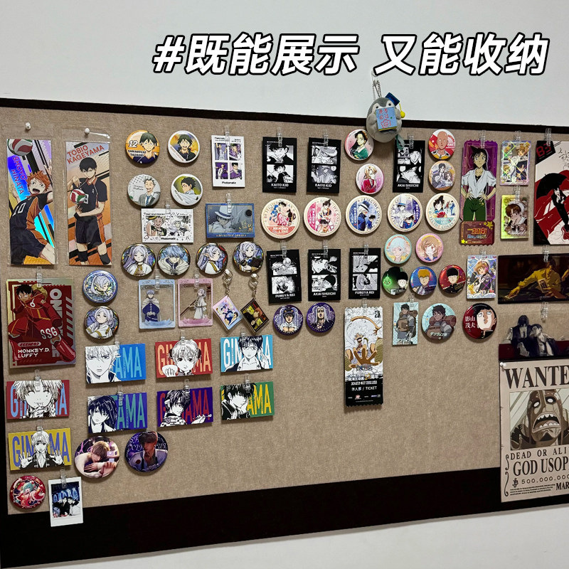 No-drill felt photo wall sticker background board decorative display board Polaroid pegboard DIY room wish wall