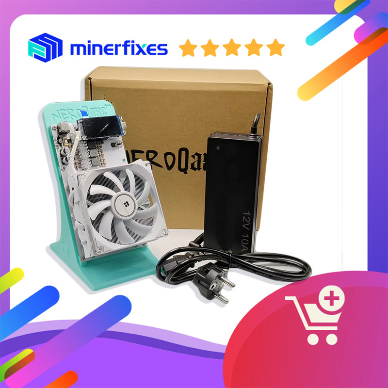 NerdQaxe++ ロトマシン 4.8T ハッシュレート 4 BM1370 ASIC チップ新しい 60W 低消費電力|undefined