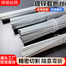 跨境定制蔬菜大棚绑扎丝圆形直条建筑工业镀锌铁丝#20截断直条丝