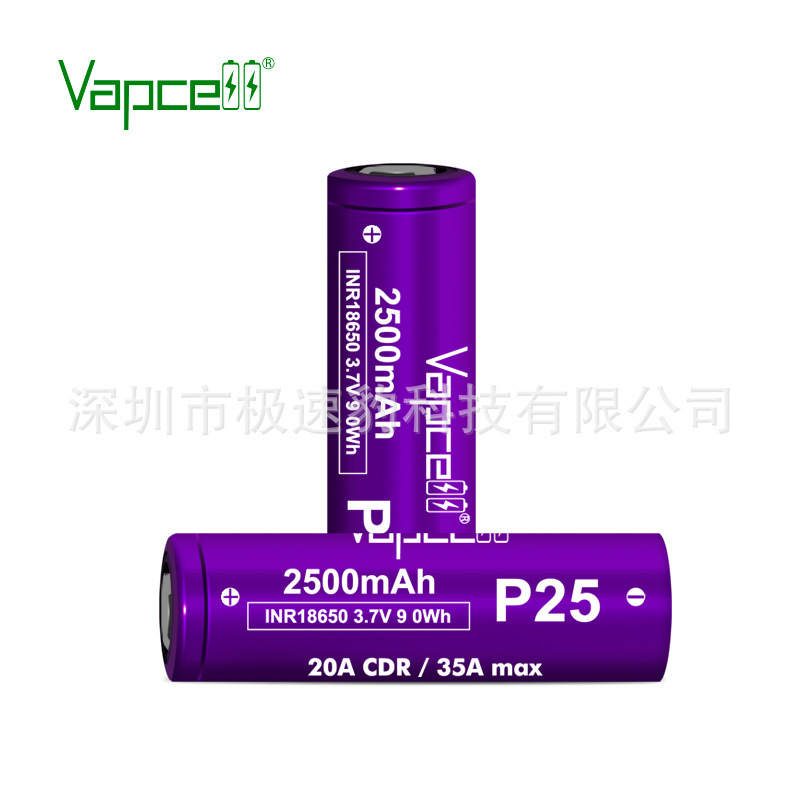 vapcell 18650 F35 E34 M36 J30 3500 lithium battery rechargeable battery lasting 20A/35A