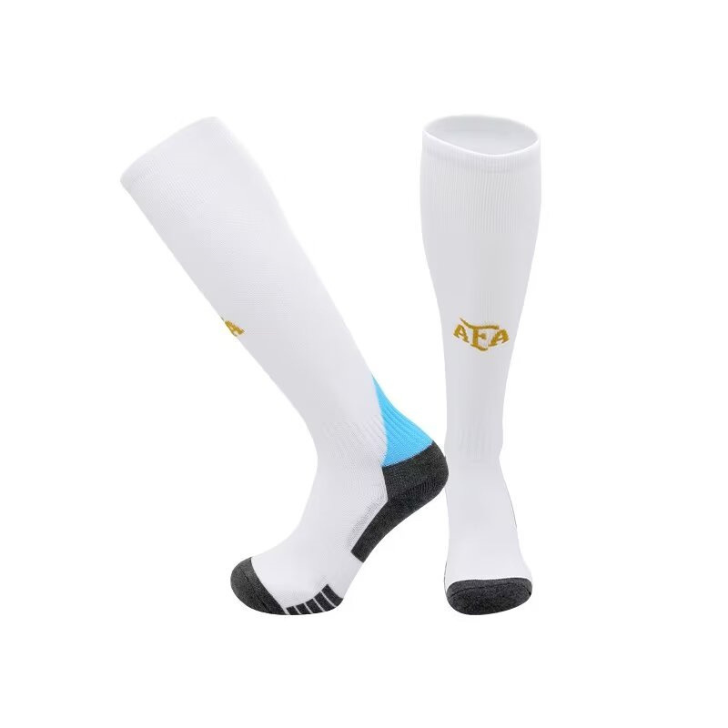 24-25 National Team Football Socks Sweat Absorbing Training Competition Socks Warm Towel Bottom Stockings Adult Children's Wear
