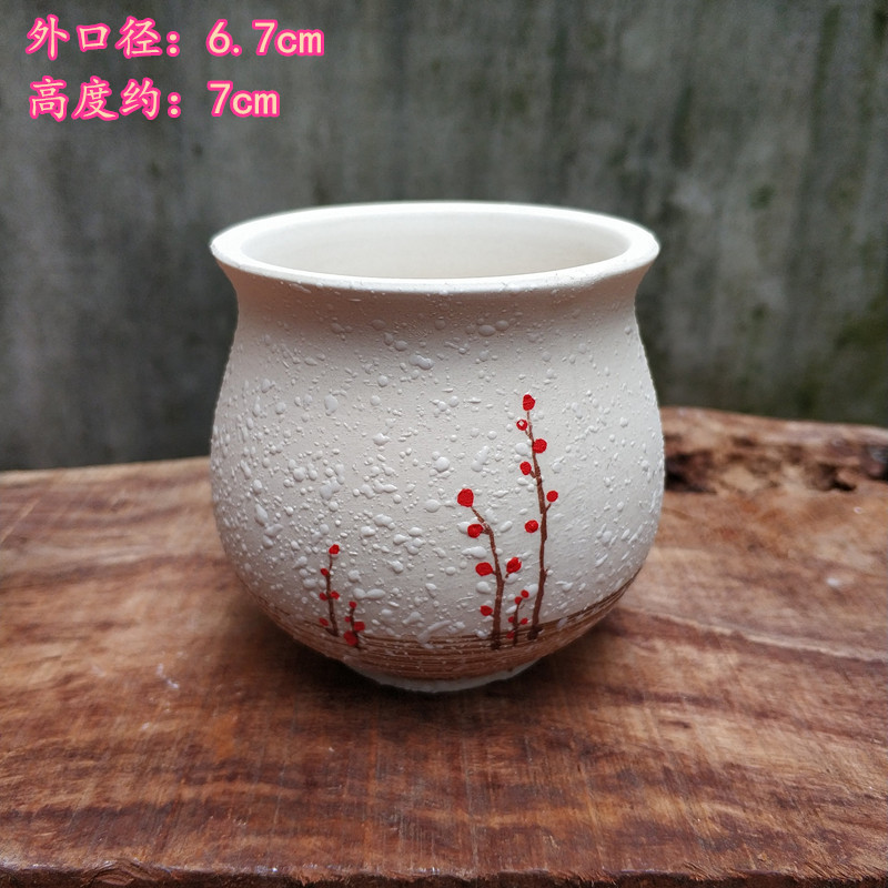植木鉢の小さい新商品の缶のアイデアの磁器の缶の多い陶磁器の肉のミニ陶のレトロな家庭の陶磁器のたらいの園芸の太い新しいです。|undefined