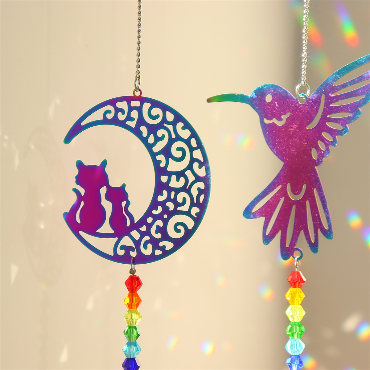 Holiday, Daily Occasion Simple Style Bird Metal Pendant