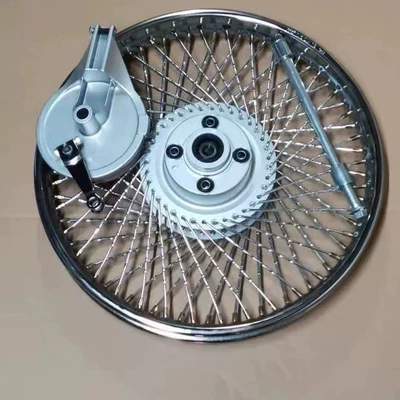 Motorcycle wheel hub Motorcycle Wy125-A Model - rear-rim-assembly