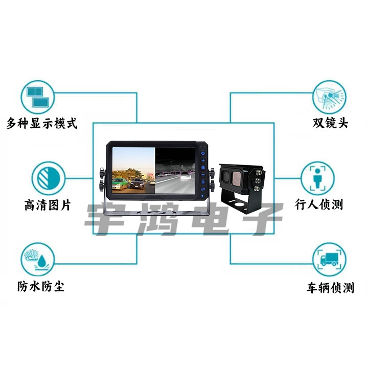 Monitor, CCTV camera, recorder