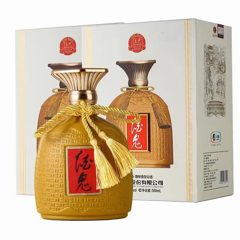湖南白酒/52度500ml酒鬼酒万里走单骑馥郁香型单瓶礼盒装大瓶装