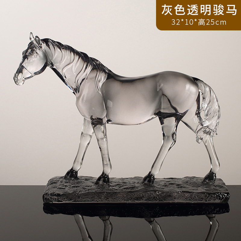 リビングルームの置物は軽くて豪華で高級な雰囲気のお酒棚の装飾品です。