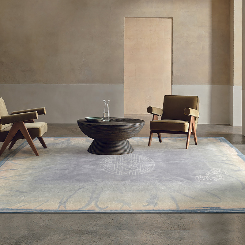 Alfombras hechas a mano de alta gama personalizadas alfombras de sala de estar algas vegetales dormitorio gran área alfombra personalizada