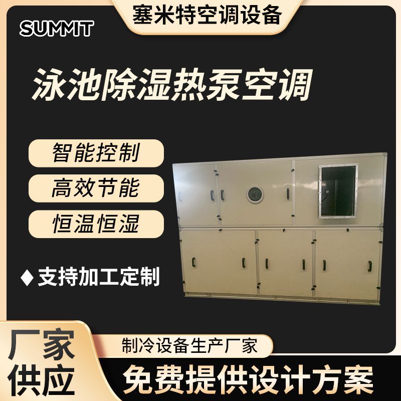 Three-In-One Swimming Pool Multi-Function Heat Pump Dehumidification Air Conditioning Equipment Constant Temperature Swimming Pool Commercial