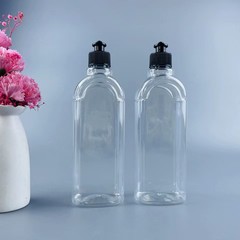 地板清洁剂瓶提拉盖塑料瓶工厂批发定 制液体洗洁精pet洗洁精瓶子