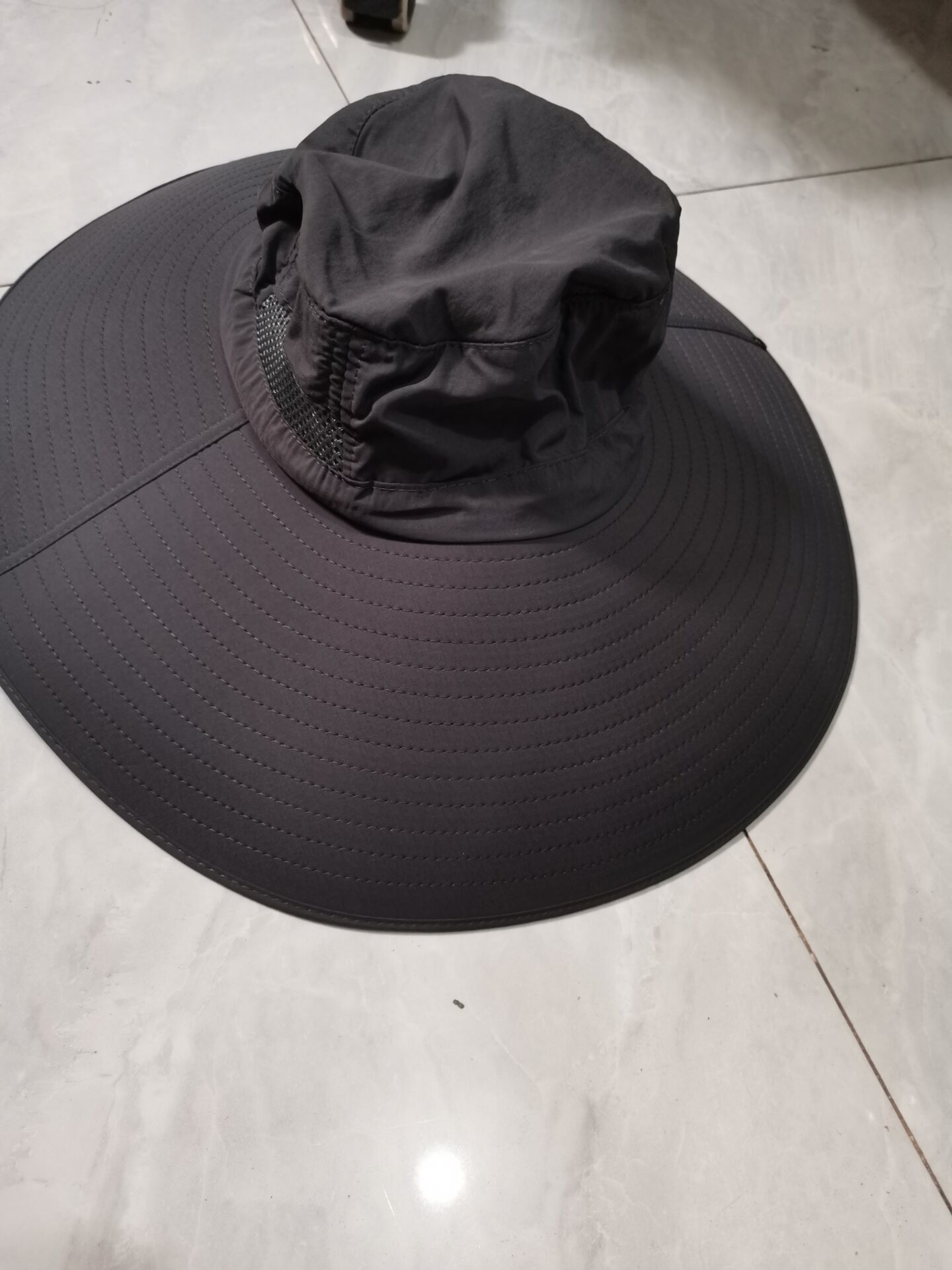 Sombrero de los hombres de ala grande sombrero de pescador sombrero de protección solar de verano extra grande ala sombrero de sol cortina al aire libre sombrero de pesca