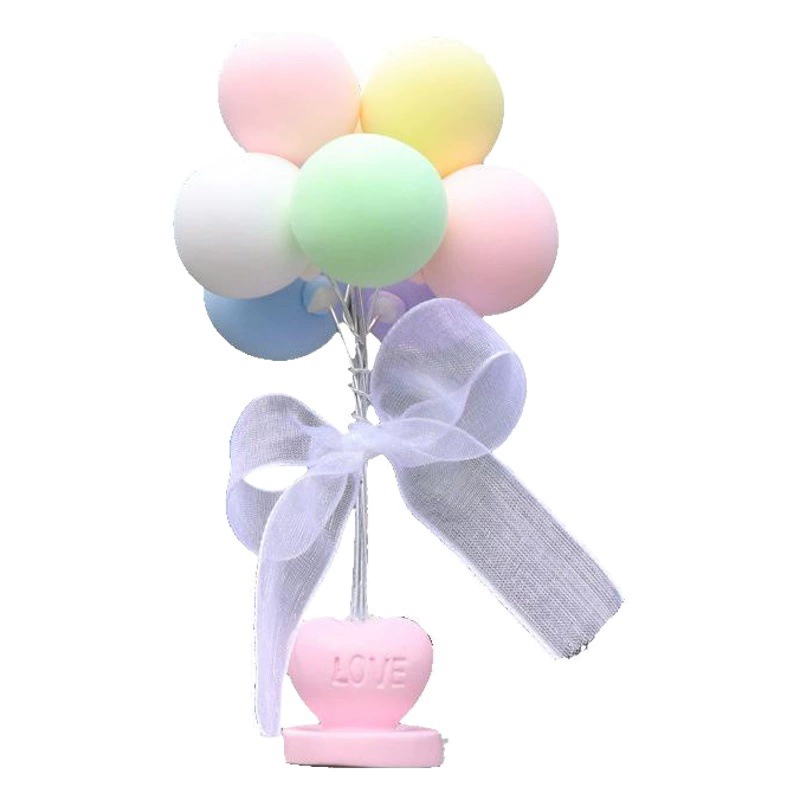 Автомобильные украшения Любовь исповедь Воздушный шар автомобиль Милая творческая личность Макарон Цвет Автомобильные украшения оптом