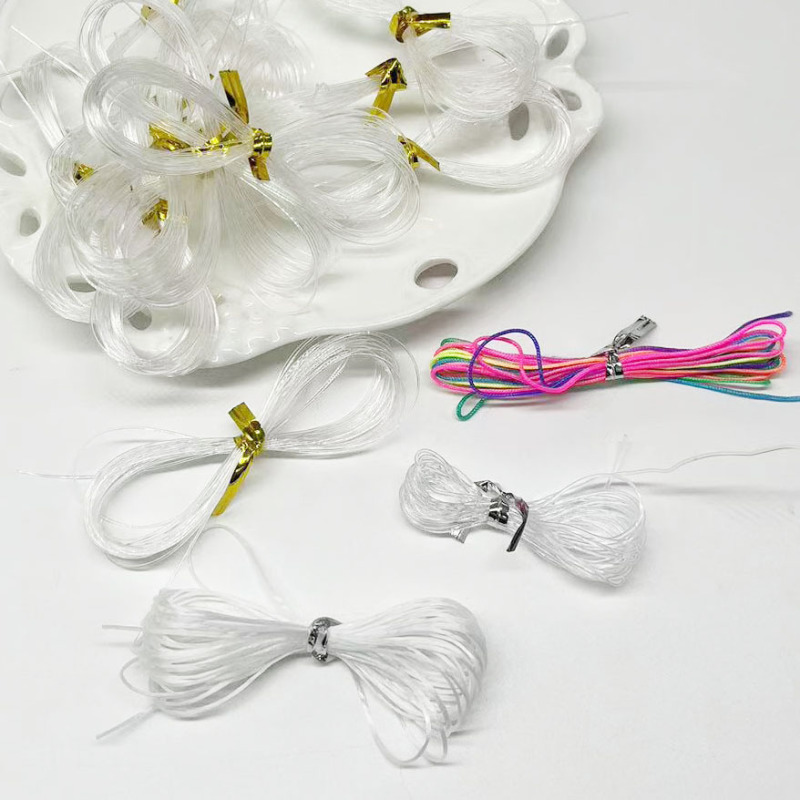 2 m elastic line handmade beaded white elastic crystal line bracelet necklace rope fishing line DIY accessories wholesale 2 m elastic line handmade beaded white elastic crystal line bracelet necklace rope fishing line DIY accessories wholesale