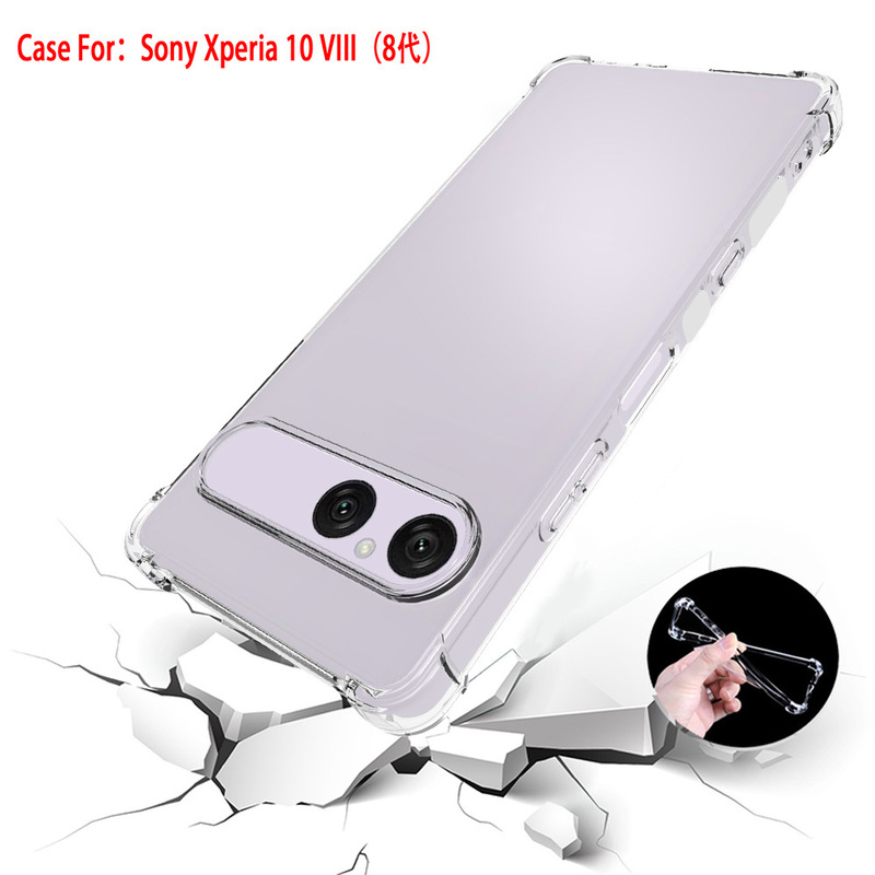 Suitable for Sony Xperia 10 Viii 8Th Generation Airbag Phone Case Tpu Sony Xperia Vi Protective Case Suitable for Sony Xperia 10 Viii 8Th Generation Airbag Phone Case Tpu Sony Xperia Vi Protective Case