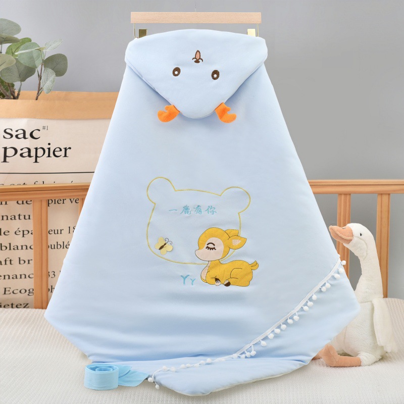 Newborn baby baby delivery room hugging blanket swaddling bag autumn and winter thickened newborn baby waiting for delivery hugging supplies