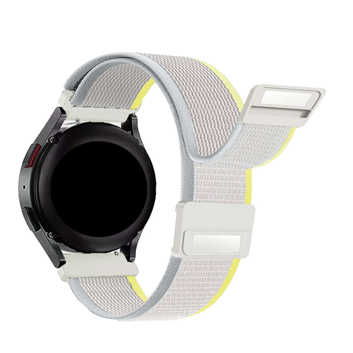 Adecuado para Samsung hebilla magnética montaña salvaje diámetro Correa 18/20/22mm Apple Huawei reloj Correa plástico conector