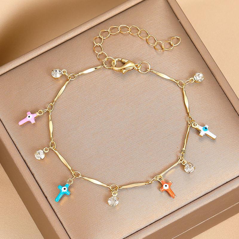 Lucky Evil Eye Red String Bracelet Minimalist Protection Jewelry_voghion.com