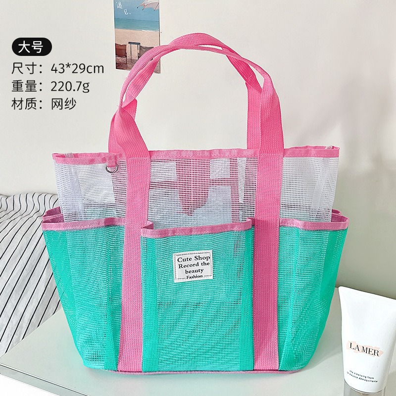 Green big organizer bag