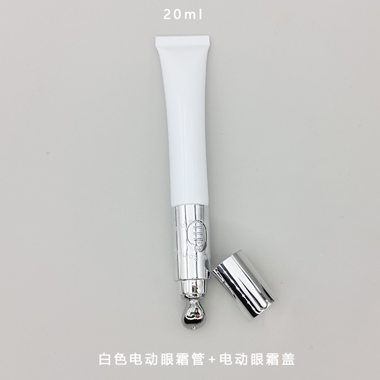 En stock manguera cosmética 10ml15ml20mlg crema de ojos esencia leche oro plata aleación zinc cerámica/cabeza eléctrica