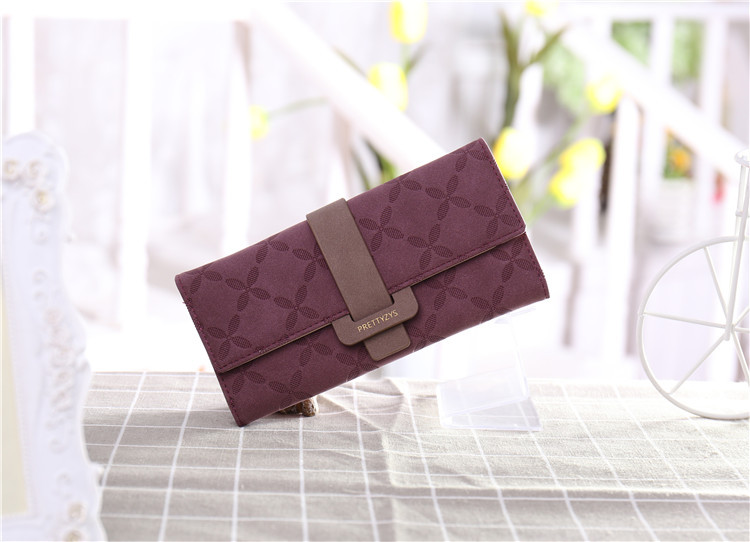 Women's Flower Pu Leather Flip Cover Wallets display picture 2