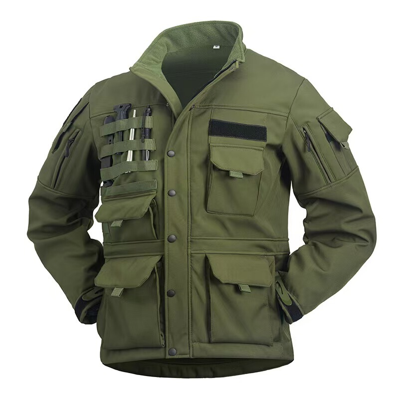 Cross-Border Factory Direct Sales Beetle Mark Tactical Windbreaker Mid-Length Outdoor Wear-Resistant Windbreaker Outdoor Waterproof Jacket Cross-Border Factory Direct Sales Beetle Mark Tactical Windbreaker Mid-Length Outdoor Wear-Resistant Windbreaker Outdoor Waterproof Jacket