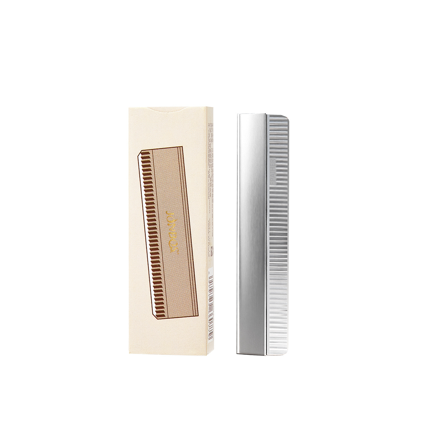Perfilador de Cejas de Acero Inoxidable para Depilación Facial