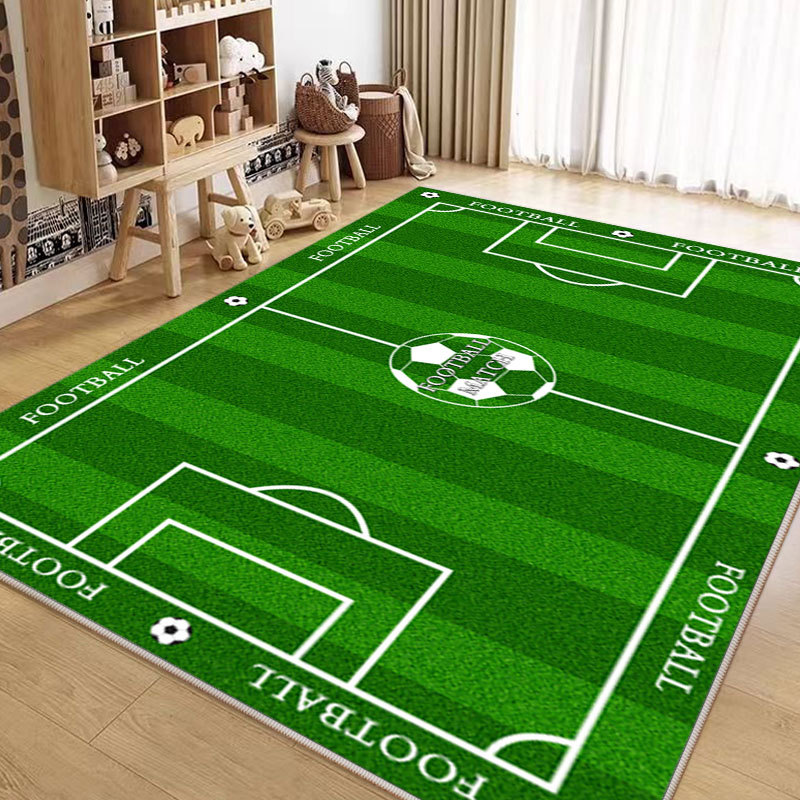 Amazonas alfombra de campo de fútbol alfombra de sala de estar alfombra de cama alfombra de campo de juego interior alfombra de campo de campo verde alfombra